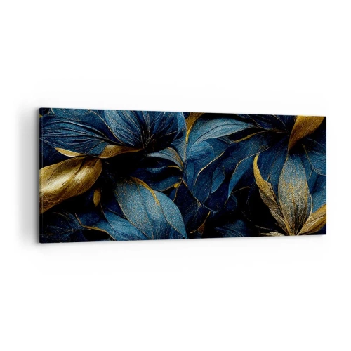 Tablou pe pânză - Căptușită cu aur - 120x50 cm