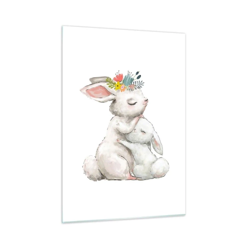 Tablou pe sticlă - Ca la mama - 50x70 cm