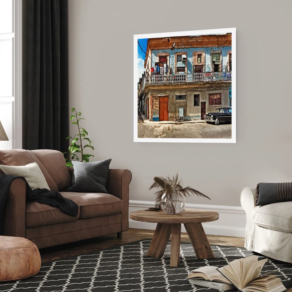 Poster - Sentimente cubaneze - 50x50 cm