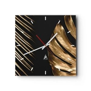 Ceas de perete - Ceas pe sticlă - Diferite și la fel de scumpe - 30x30 cm