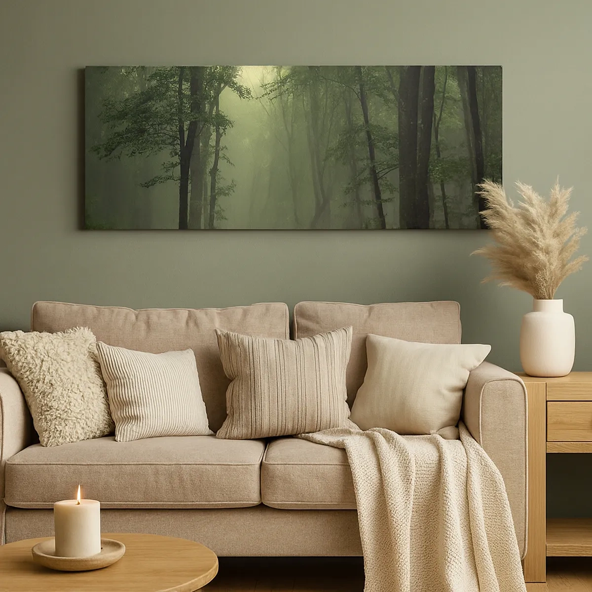 Tablou pe pânză - Înainte să se trezească - 30x30 cm