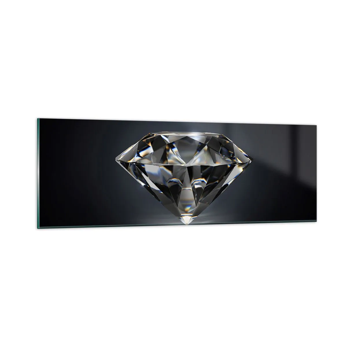 Tablou pe sticlă - Best girls friend - 90x30 cm