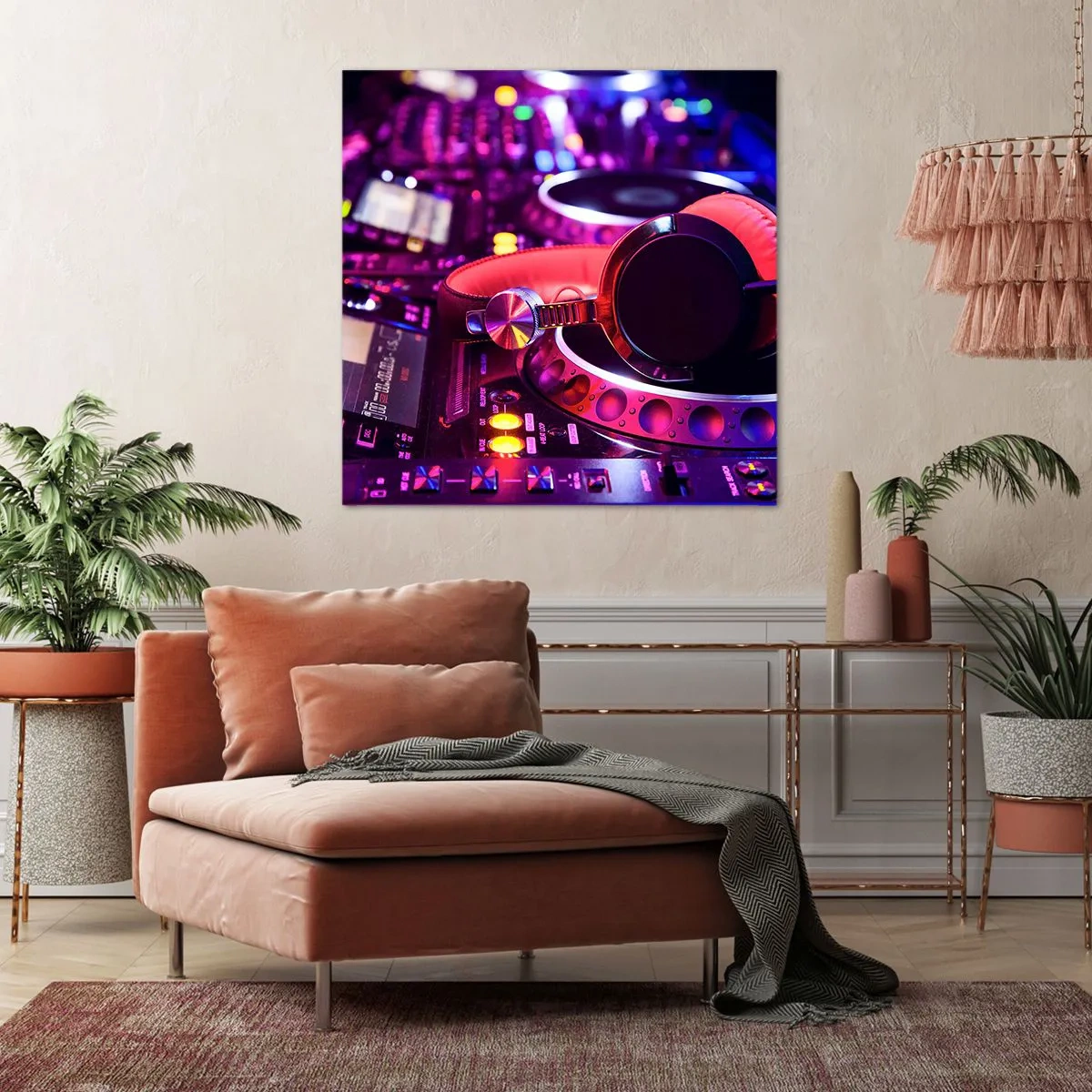 Tablou pe pânză - Înainte de a începe distracția - 60x60 cm