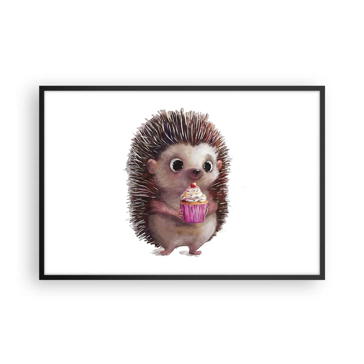 Poster în ramă neagră - Fiecare zi este o sărbătoare - 91x61 cm