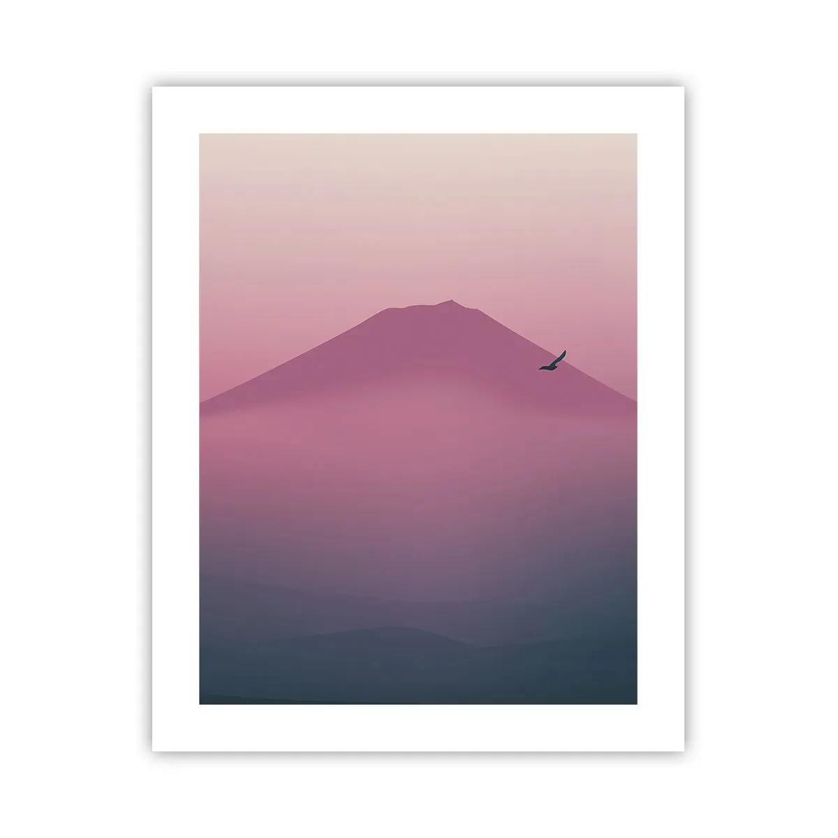 Poster - Călători deasupra norilor - 40x50 cm