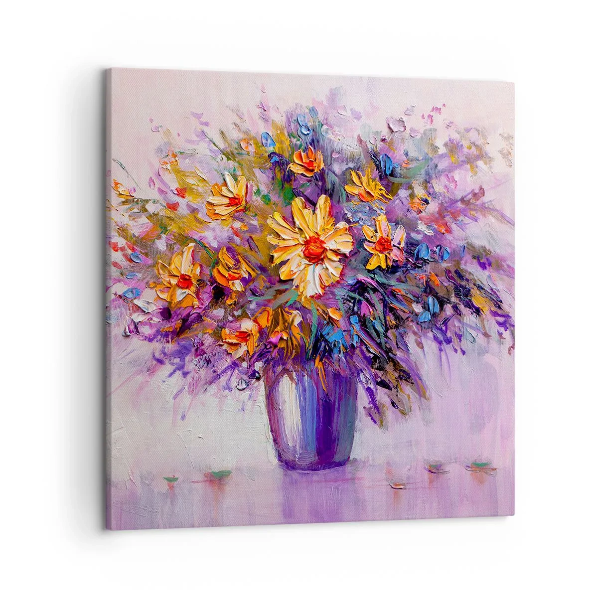 Tablou pe pânză - Miroase dulce, arată dulce - 50x50 cm