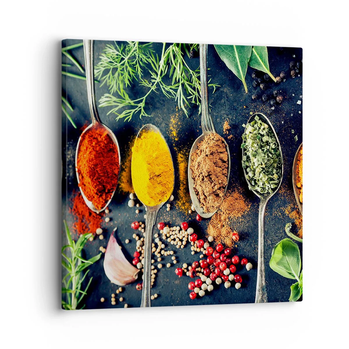 Tablou pe pânză - Magie culinară - 30x30 cm