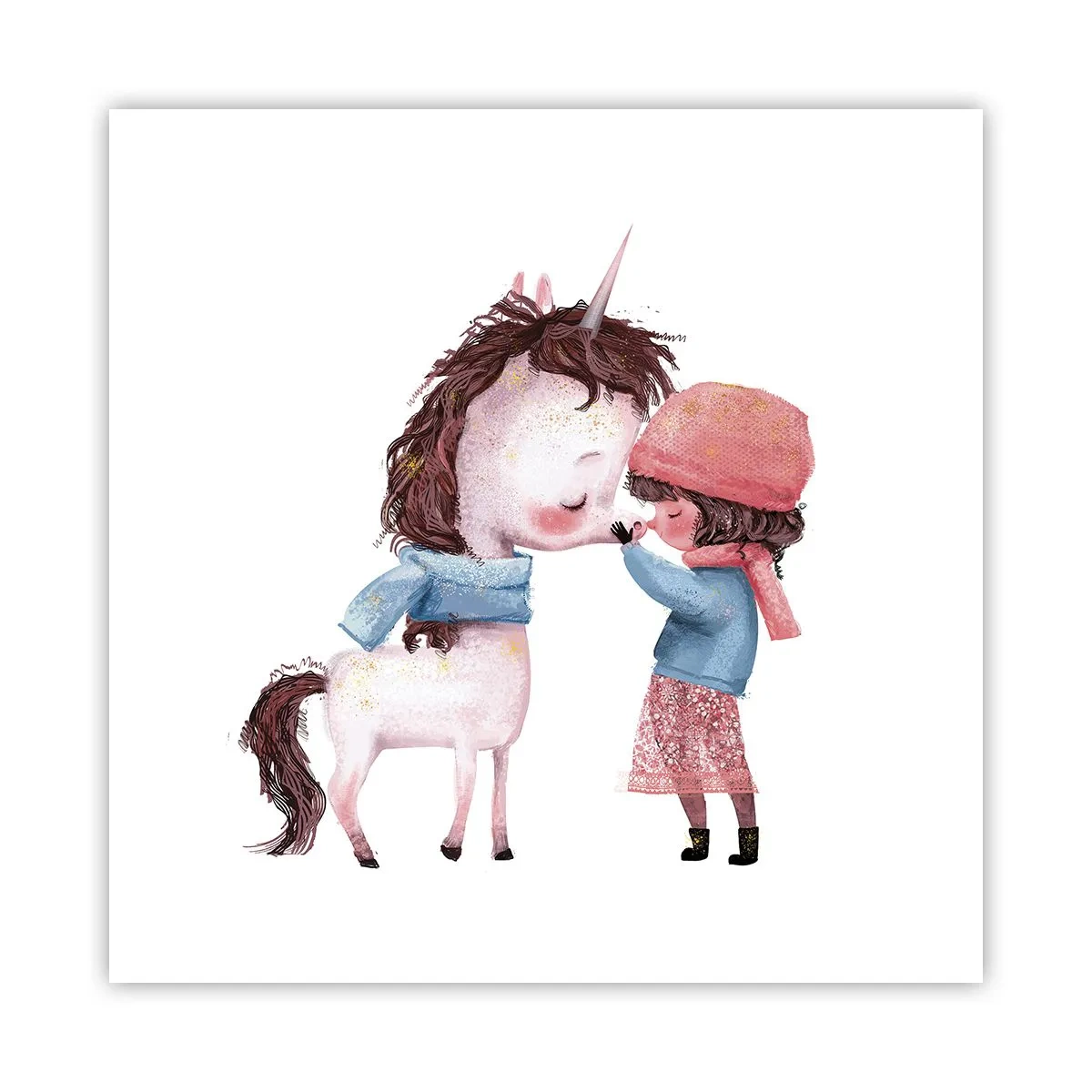 Poster - O poveste de iarnă - 50x50 cm