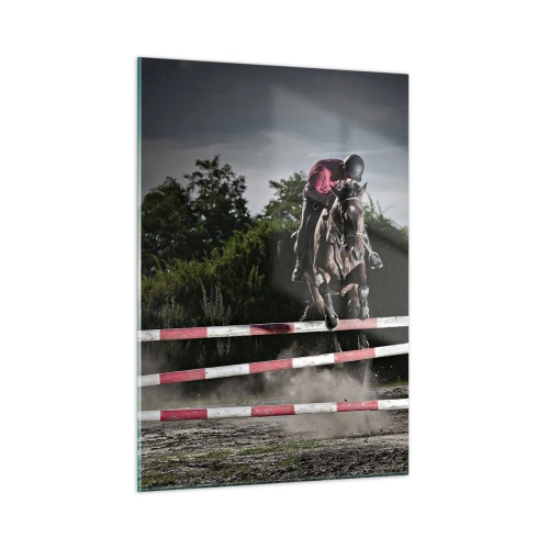 Tablou pe sticlă - Împreună pentru victorie - 50x70 cm