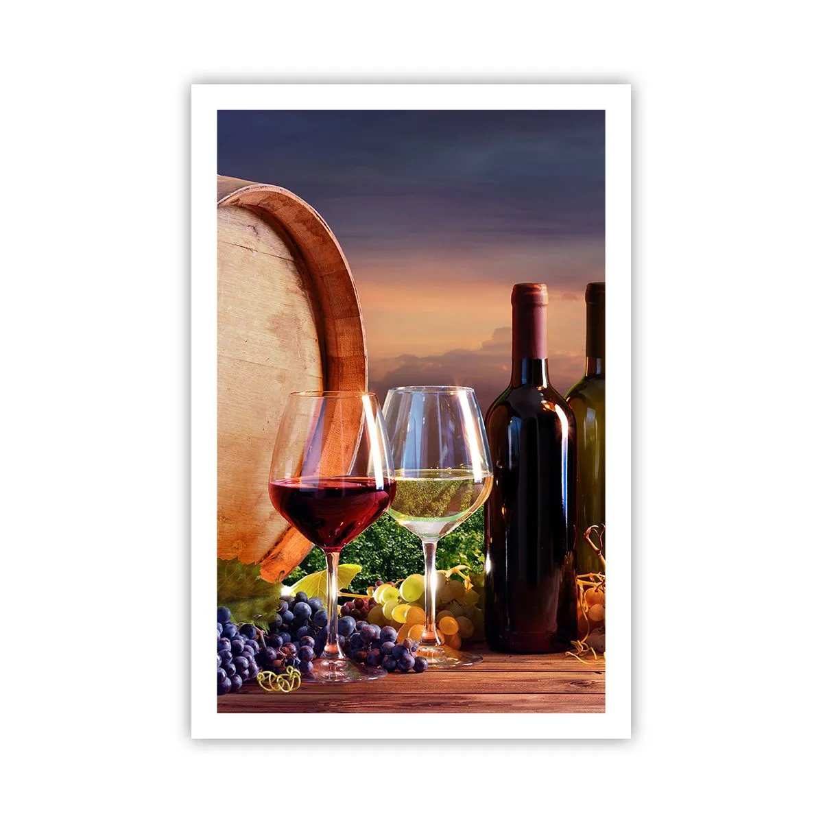 Poster - Aici viața are un gust - 61x91 cm