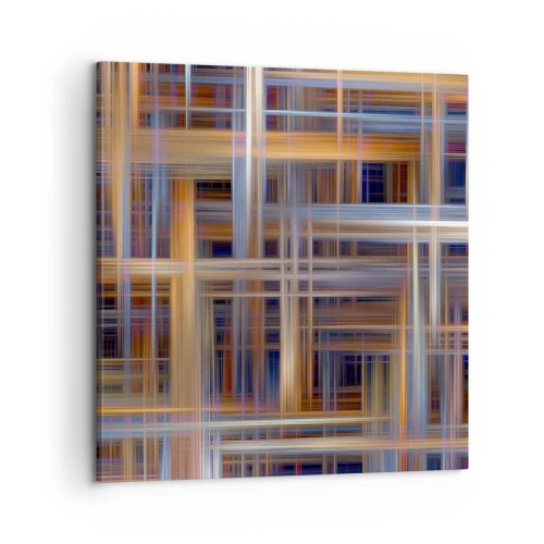 Tablou pe pânză - Țesut din lumină - 60x60 cm