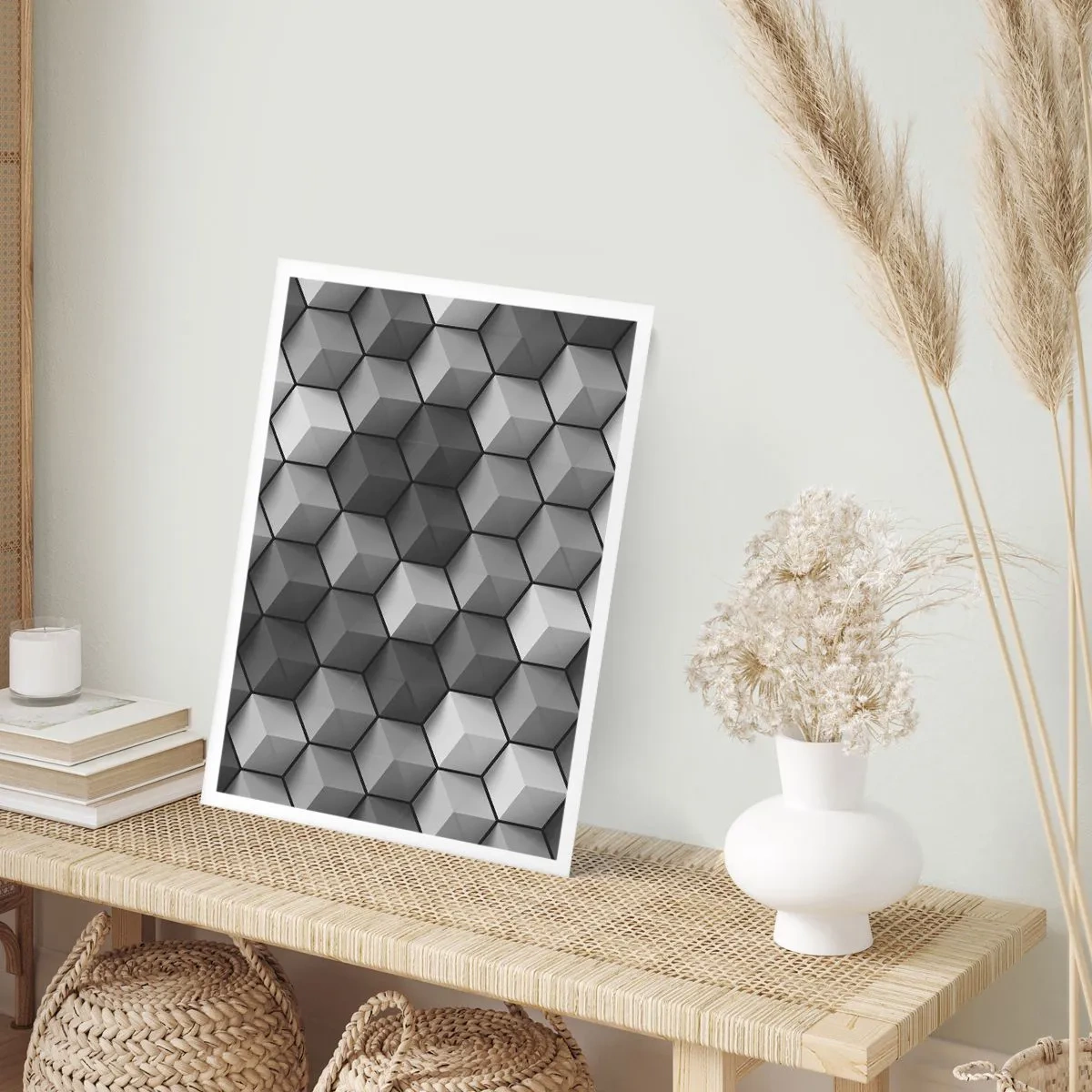 Poster - Puzzle cubist - 30x40 cm