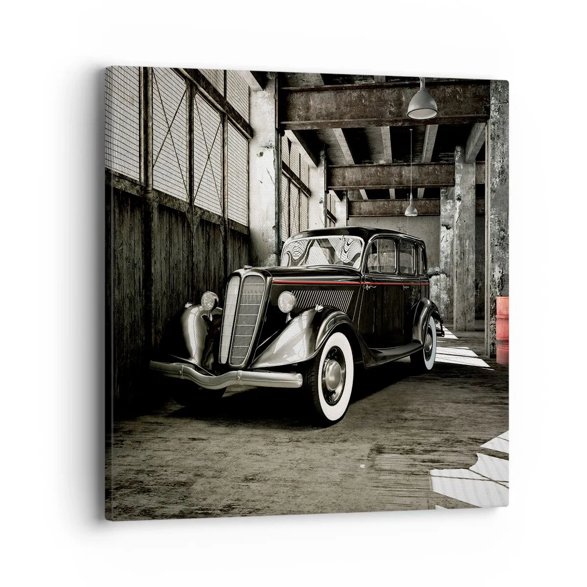 Tablou pe pânză - Eleganța eternă a anilor `30 - 40x40 cm