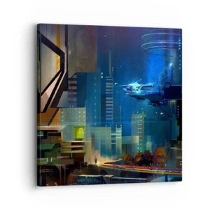 Tablou pe pânză - În viitorul apropiat - 30x30 cm