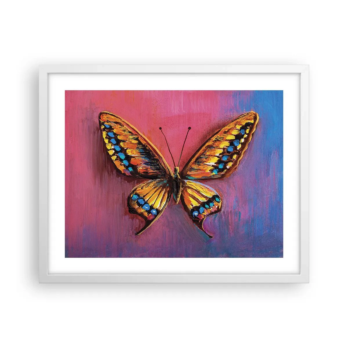 Poster în ramă albă - O bijuterie a naturii - 50x40 cm