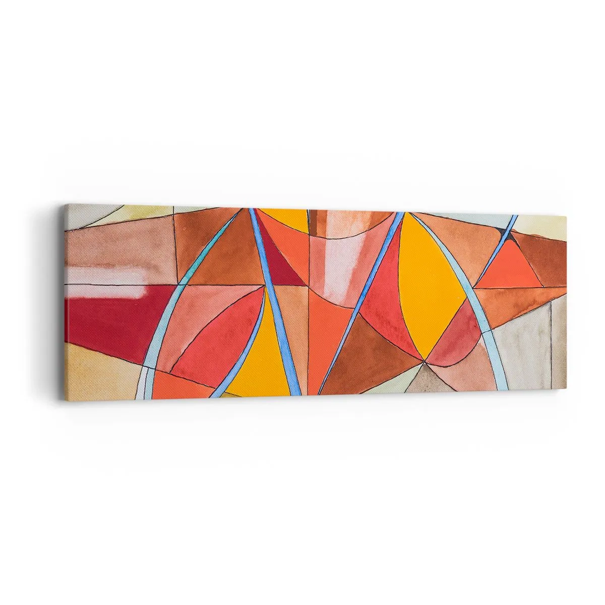 Tablou pe pânză - Carusel, carusel de vise - 90x30 cm