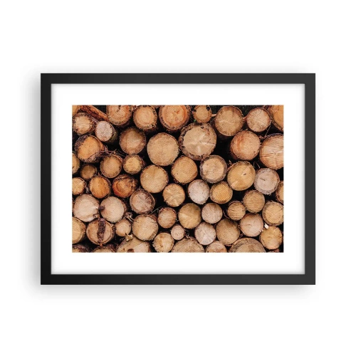 Poster în ramă neagră - Un nou început - 40x30 cm