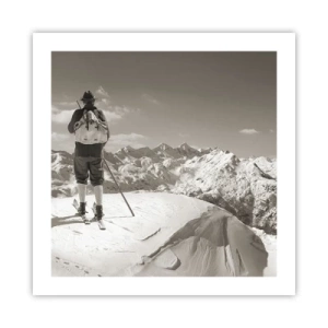 Poster - Și munții sunt la fel - 50x50 cm