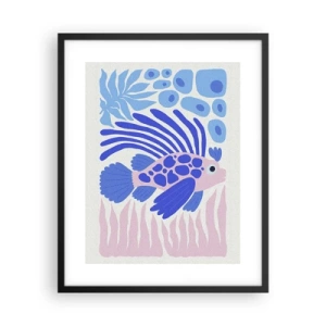 Poster în ramă neagră - Eliberat - 40x50 cm