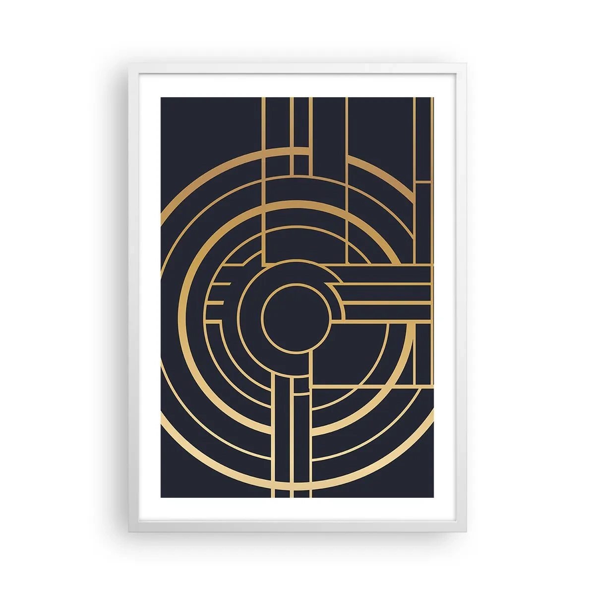 Poster în ramă albă - Întoarcerea lucrurilor - 50x70 cm