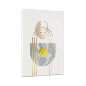 Tablou pe sticlă - Lumină și strălucire - 80x120 cm