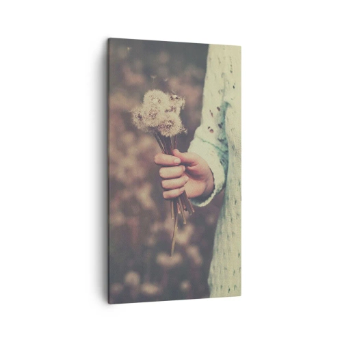 Tablou pe pânză - Păstrați-le, vă rog - 45x80 cm