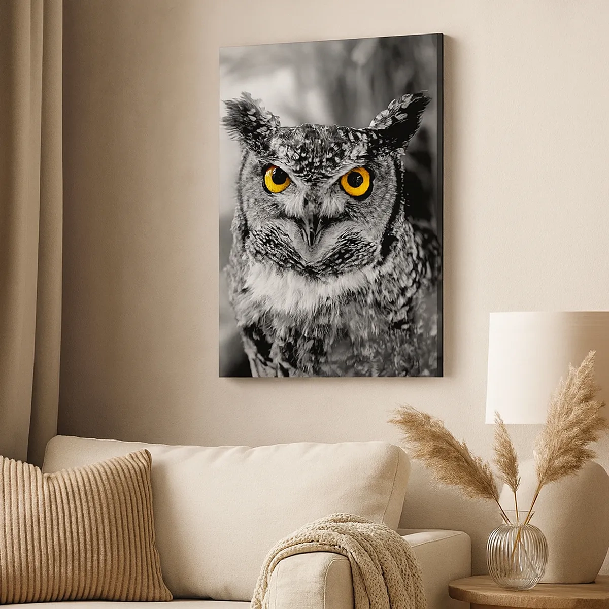 Tablou pe pânză - Nimic nu poate fi ascuns - 50x70 cm