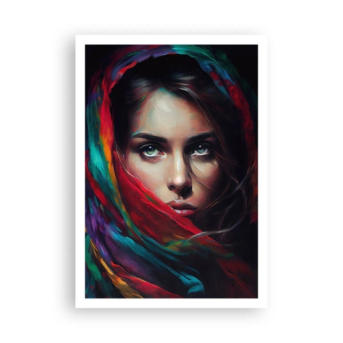 Poster - Misterul ochilor verzi - 70x100 cm