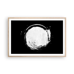 Poster în ramă de stejar deschis - O ieșire bună - 91x61 cm