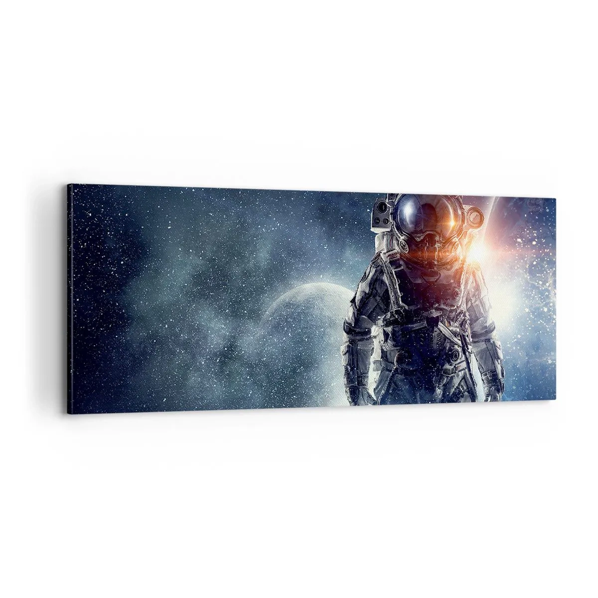 Tablou pe pânză - Aventură spațială - 100x40 cm