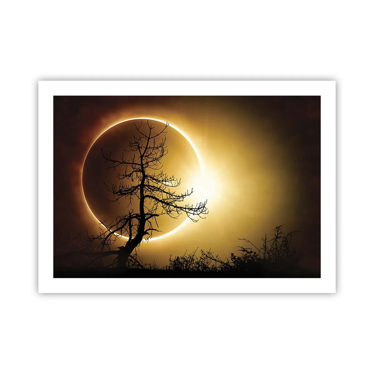 Poster - Eclipsă totală - 70x50 cm