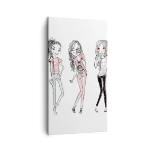 Tablou pe pânză - Hai la distracție - 45x80 cm