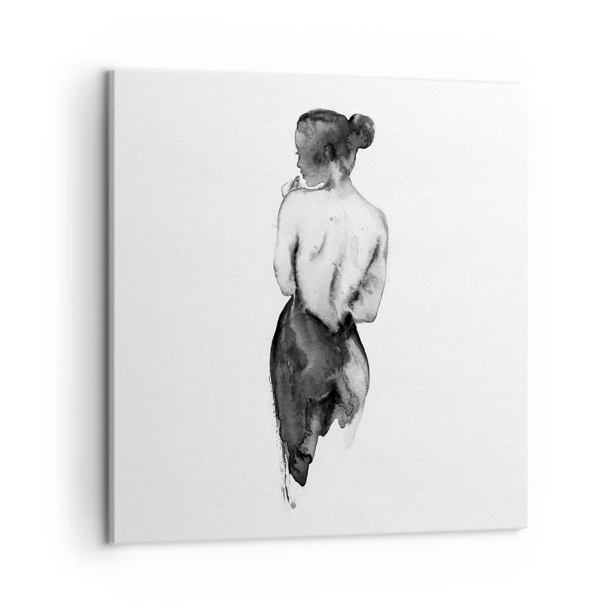 Tablou pe pânză - Cu ea lumea dispare - 50x50 cm