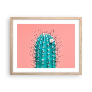 Poster în ramă de stejar deschis - Doar privește - 50x40 cm