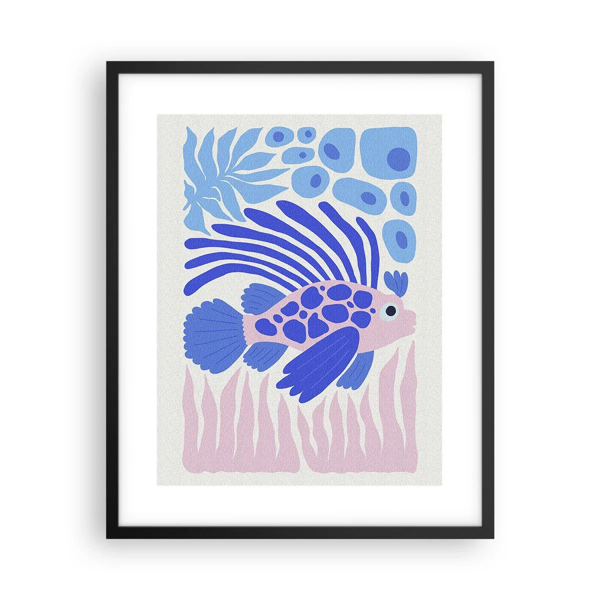 Poster în ramă neagră - Eliberat - 40x50 cm