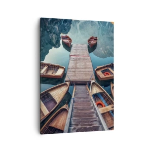 Tablou pe pânză - Așteptând în port - 50x70 cm