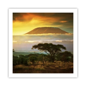 Poster - Visul unui călător - 60x60 cm