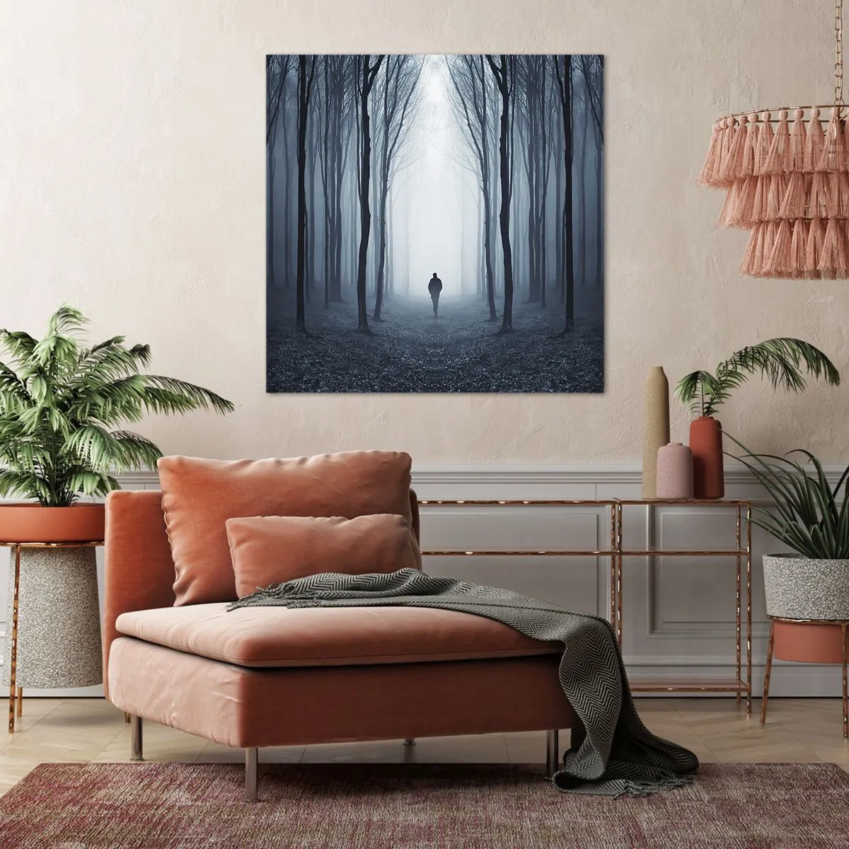 Tablou pe pânză - Și totul este simplu și clar - 70x70 cm