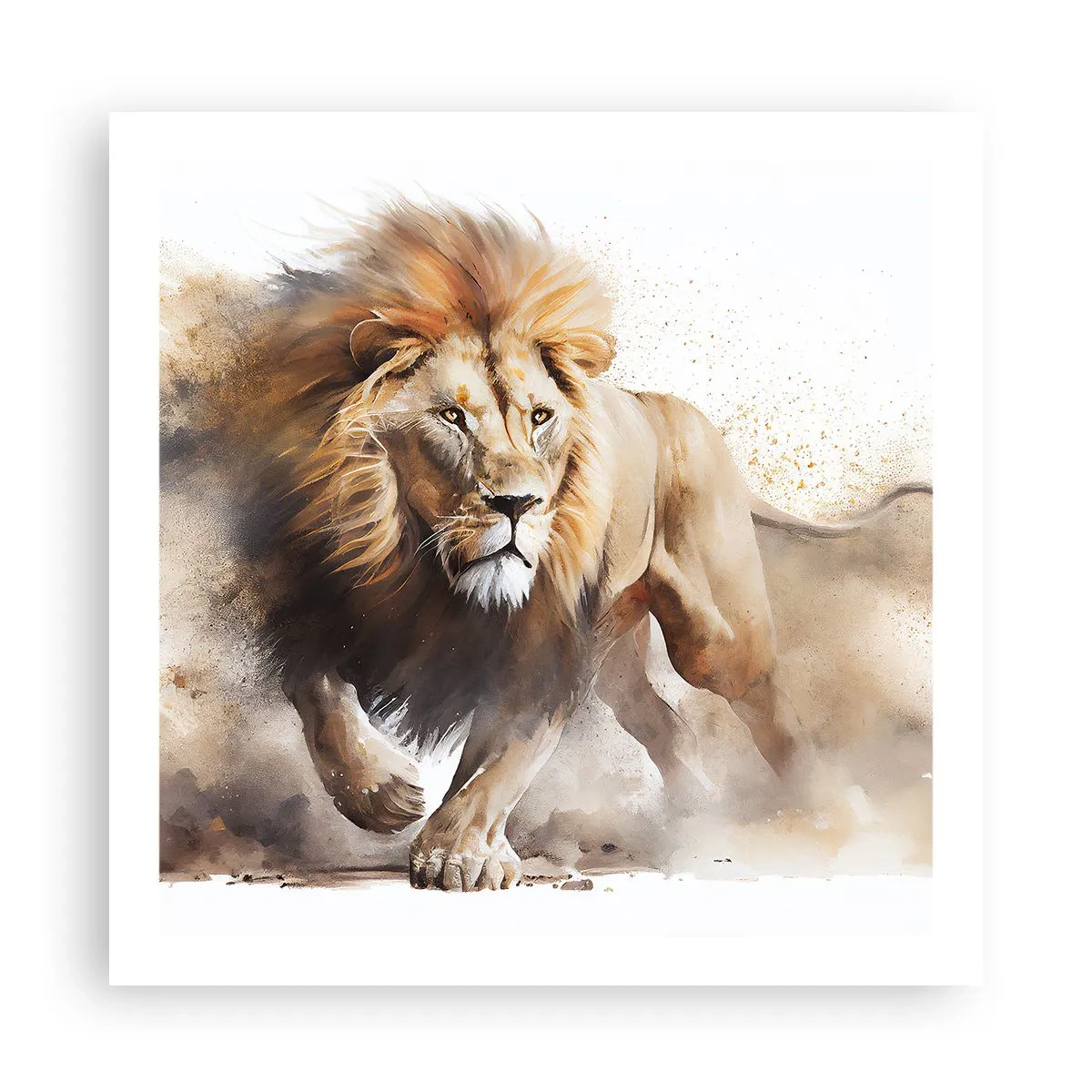 Poster - Regele se mișcă - 60x60 cm