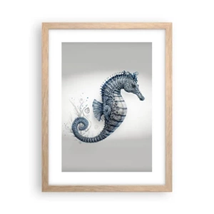 Poster în ramă de stejar deschis - O glumă inocentă a naturii - 30x40 cm