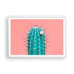 Poster în ramă albă - Doar privește - 100x70 cm