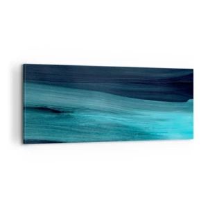 Tablou pe pânză - Du-te cu fluxul - 100x40 cm
