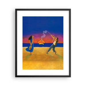 Poster în ramă neagră - Mai mult decât o stea din cer - 40x50 cm