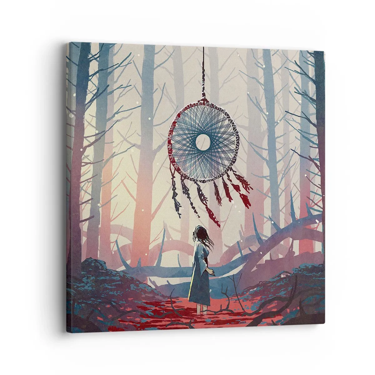 Tablou pe pânză - Ritualul secret al fericirii - 30x30 cm