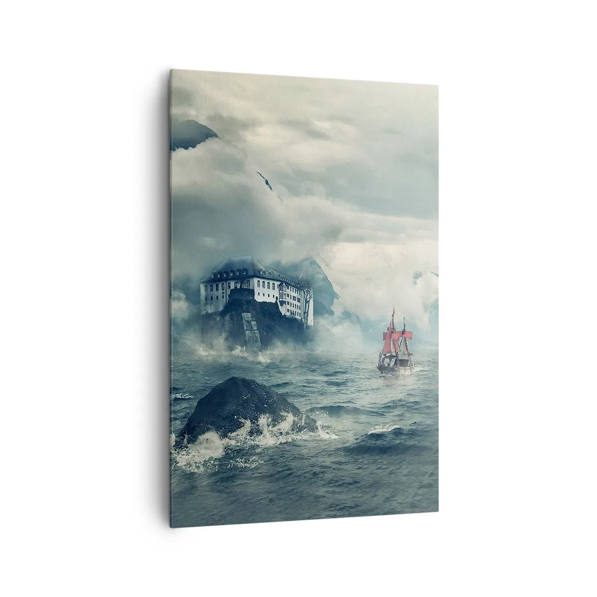 Tablou pe pânză - Pe ape magice - 80x120 cm