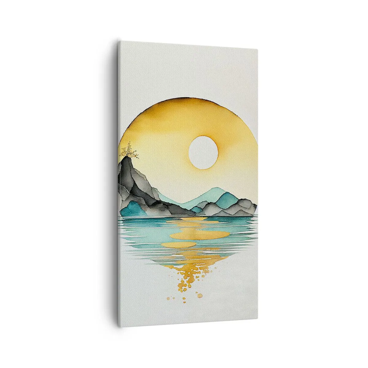 Tablou pe pânză - În cercul de frumusețe - 55x100 cm