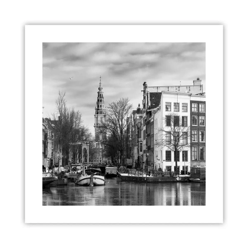 Poster - Amsterdam vibes - 40x40 cm