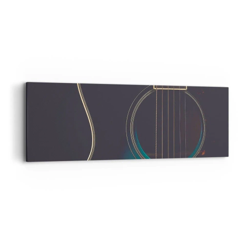 Tablou pe pânză - O clipă înainte de a suna - 90x30 cm