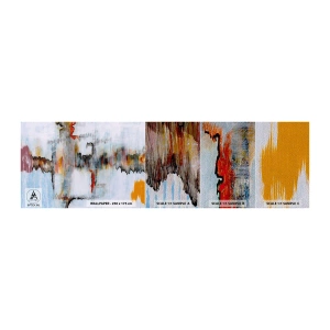 Mostră tapet Premium Sand - Cu bățul pe apă - Abstracția, Bucată, Model modern - 100x30 cm