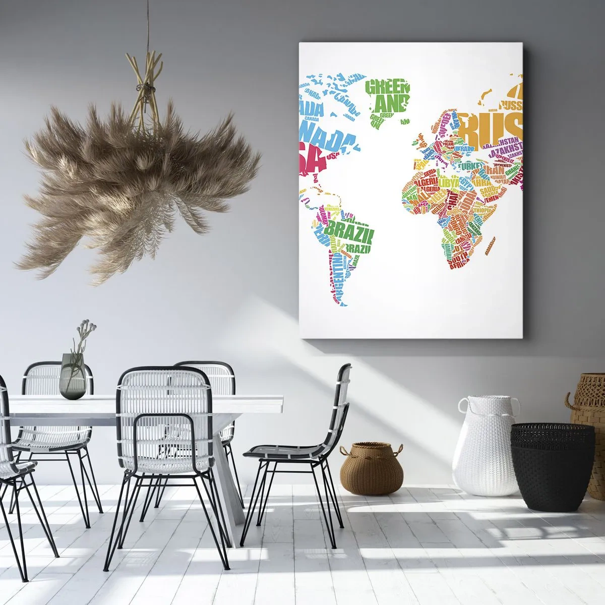 Tablou pe pânză - Vreau să le cunosc pe toate - 65x120 cm